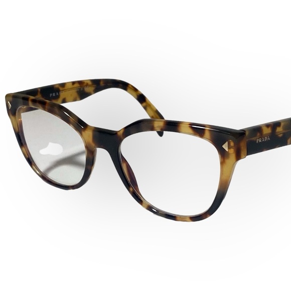 Prada VPR 21S 53/19 Tortoise Eyeglasses - Picture 2 of 6